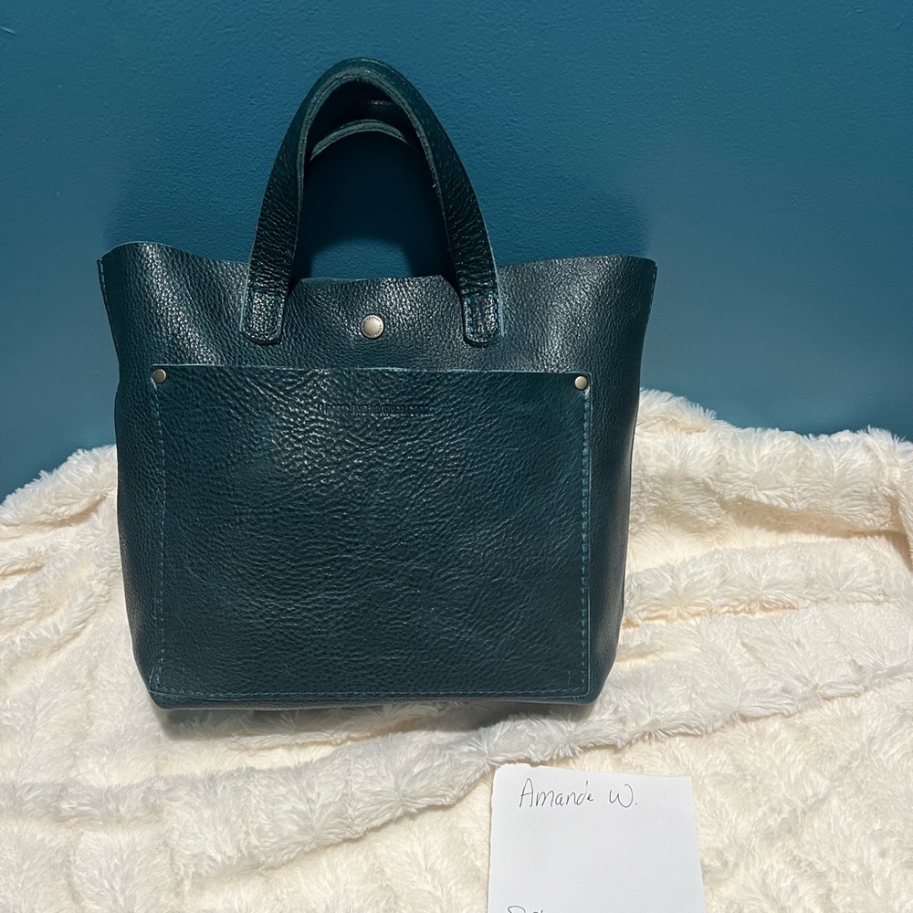 Portland Leather Goods Lagoon Mini Crossbody Tote